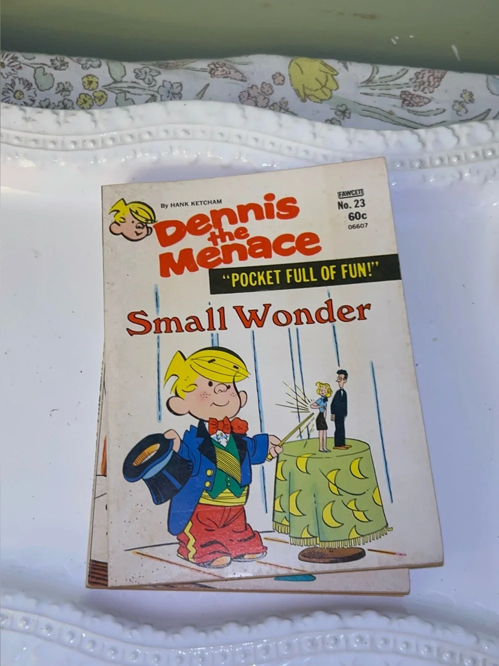 Dennis the Menace Vintage Book Stack